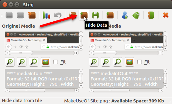 Rejtsen el egy fájlt egy képben a Steg segítségével az Ubuntu alkalmazásban