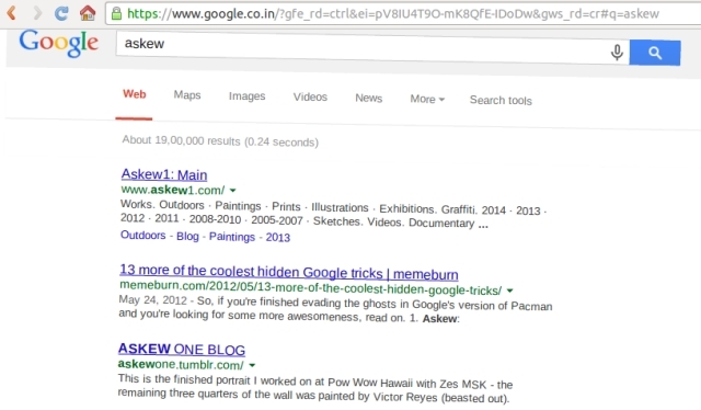 Google-Easter Egg--Askew