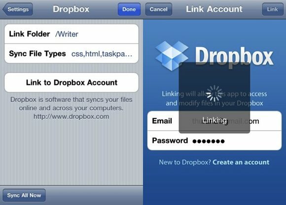 dropbox szinkronizálás