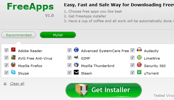 install multiple =