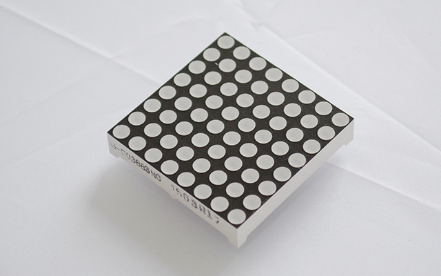 Arduino-pontmátrix-kijelző