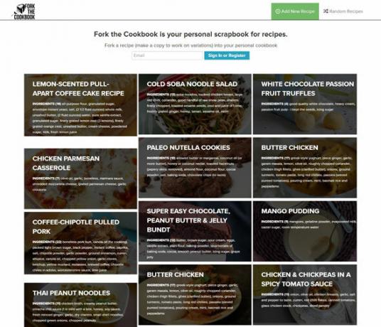 Vágás indítása: A nyílt forráskódú inspiráció főzéshez és receptekhez szükséges a villával A szakácskönyv ForkTheCookbook05