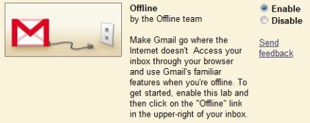 offline hozzáférés a gmail-hez