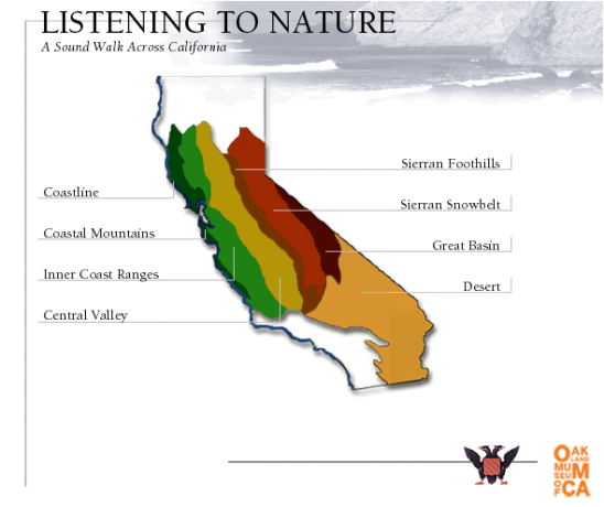 Hallgatta meg a Nature California Sound Walk-t