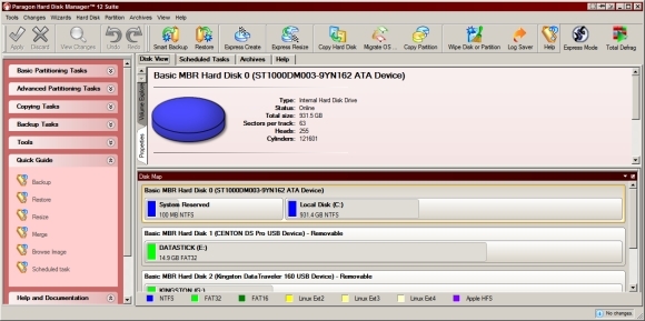 Paragon Hard Disk Manager 12 Suite: A merevlemezek teljes vezérlése [Giveaway] phdm21