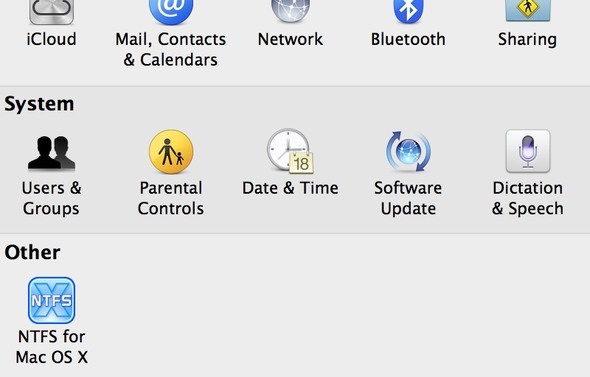 Paragon NTFS Mac OS X esetén áttekintheti az xn rendszerbeállításokat