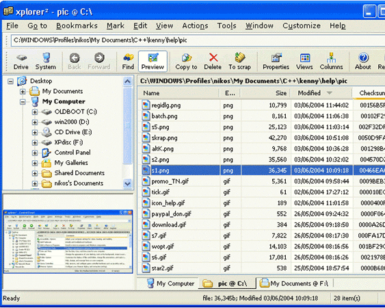 xplorer2 - a Windows Explorer alternatívája