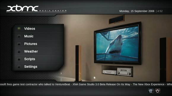 xbmc linux - médiaközpont ubuntuhoz