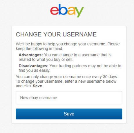 eBay-Change-Felhasználónév