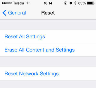 Használt iPhone vagy iPad vásárlása vagy eladása, futó iOS 7? Olvassa el ezt először! reset iphone