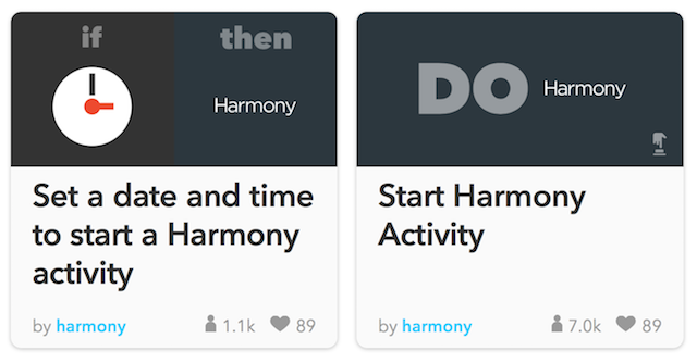 IFTTT harmónia