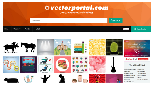 VectorPortal kiváló minőségű vektorgrafika