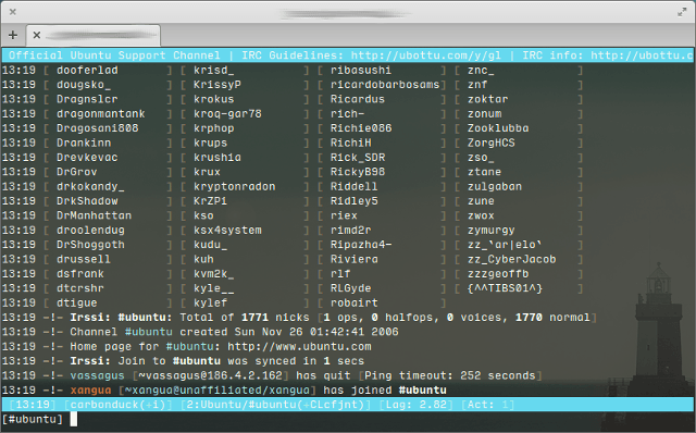 linux-irc-kliensek-irssi