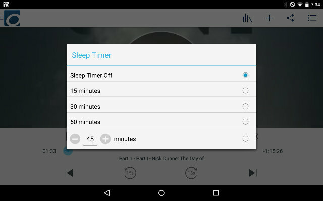 OverDriveAndroid-hangoskönyv-Sleep-Timer