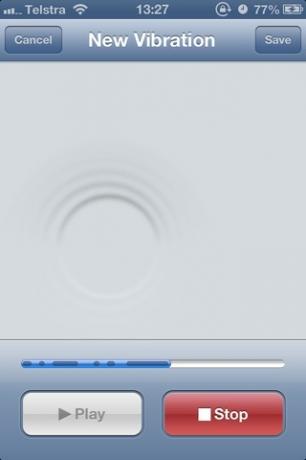egyedi vibrációk az iphone-hoz