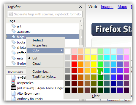 A 'Extend Firefox' nyertesei - A legjobb Firefox Addons címkék