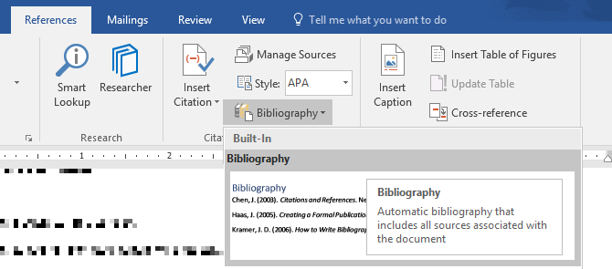 Hogyan készíthetünk professzionális jelentéseket és dokumentumokat a Microsoft Word Bibliography-ban