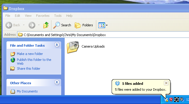 dropbox-on-windows-xp