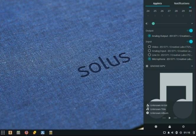 Népszerű Linux Apps Distros 2018 - solus