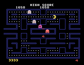 Az internetes archívum lehetővé teszi, hogy retro játékot játsszon a 1984. évi Pac Man konzolos nappalival