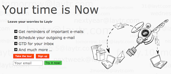 e-mail emlékeztetők