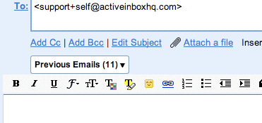 szervezzen gmail-t