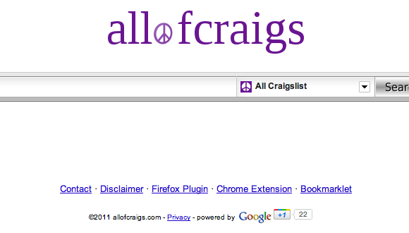 keresés az összes craigslistban