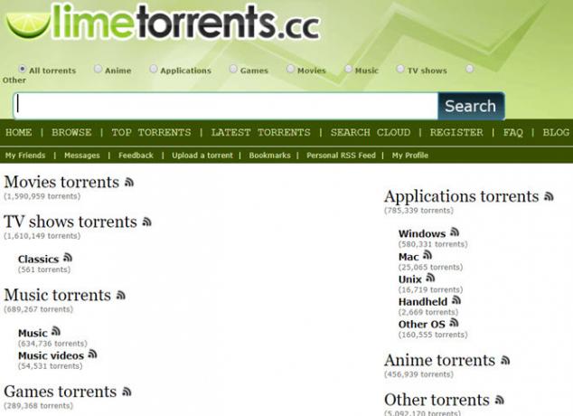 limetorrents torrent kereső