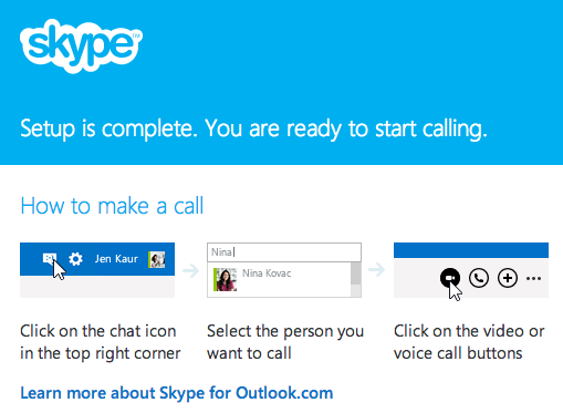 Skype-Plugin-aktivált