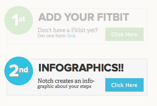 3 igazán inspiráló fitnesz infographics, plusz készítsen egyet a sajátjától! Notch fitbit link