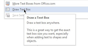 Használja ezt a trükköt a táblázat jobb pozicionálásához a Microsoft Word MSWord szövegdoboz rajzolásában