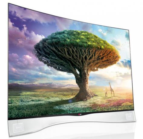 samsung-hajlított-OLED TV