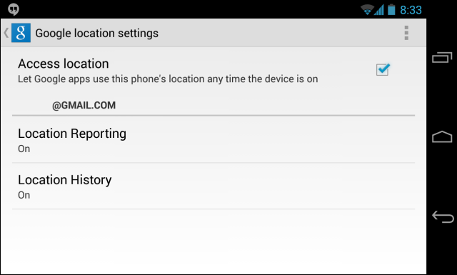 android-google-access-hely