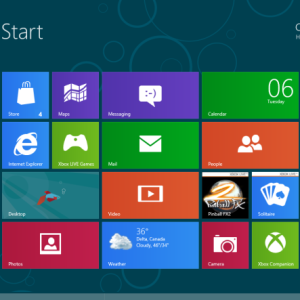 Windows 8 asztal