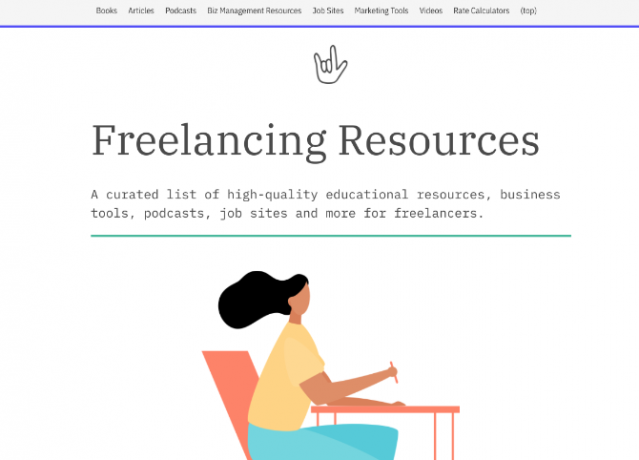 A We Freelancing könyv, podcast, cikk, alkalmazás és egyéb forrás kurátoros listája szabadúszók számára