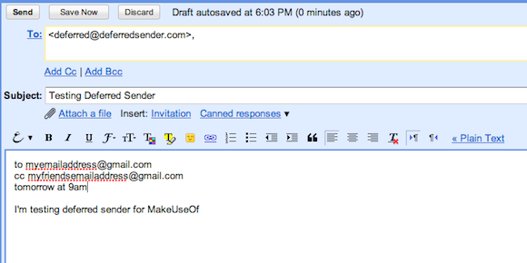 e-mail emlékeztető szolgáltatás