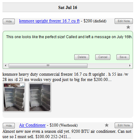 craigslist kereső segítő