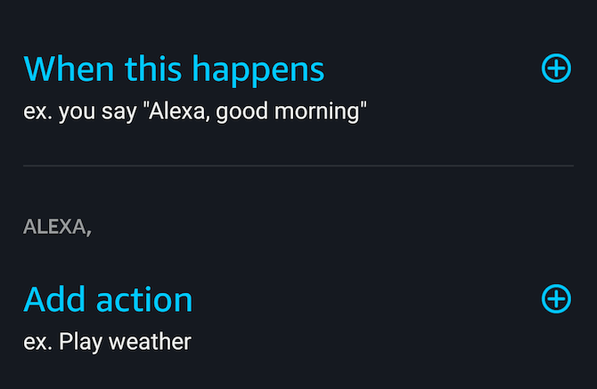 amazon alexa rutin útmutató