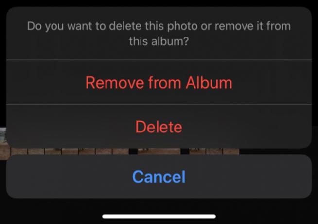 Fotók törlése az iPhone készüléken