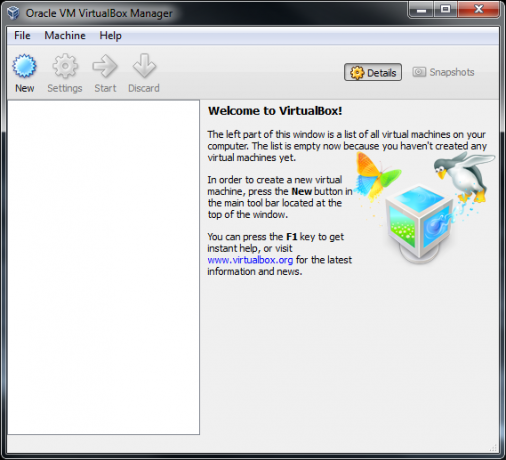 VirtualBox Windows rendszeren