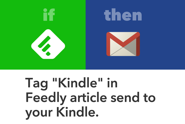 Feedly-Kindle-ifttt