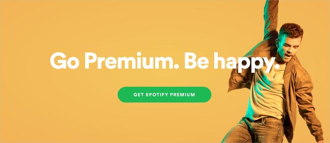 Spotify prémium fejléc kép