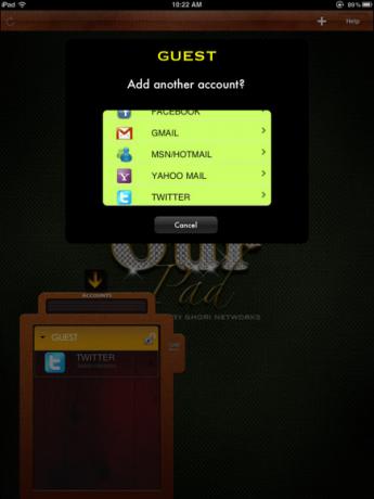 több ipad-fiók