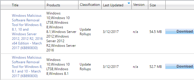 A Windows Update nem működik Windows 7 és 8.1 rendszeren. Új hardveren fut. A Microsoft Update Catalog Search 670x277