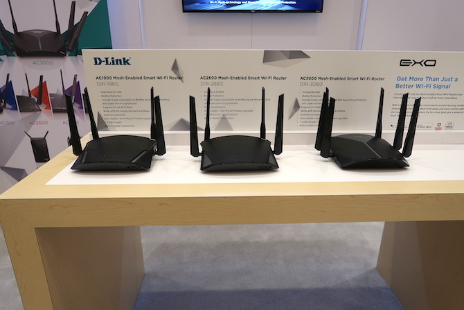 D-Link Exo Mesh Routerek CES 2019