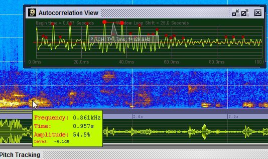 Sonogram Visible Voice - Erőteljes hang-spektrogram szoftver sono7