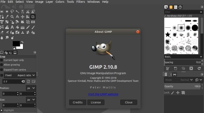 gimp linuxhoz