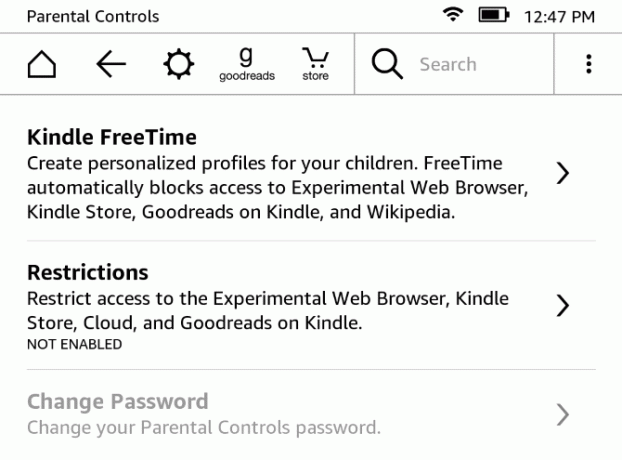 A Kindle Paperwhite 30 Paperwhite szülői felügyelet beállítása és használata