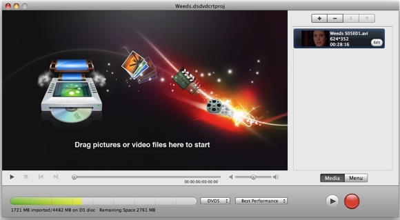 Daniusoft Double Giveaway: Video Converter Ultimate & DVD Creator [Mac] Video menü