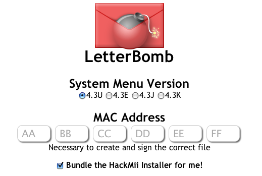 Hogyan állítsd be a Wii-ot a homebrew használatához a Letterbomb letterbomb hackmii használatával